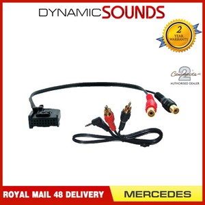 Ct29mc02 Aux Input Adapter Lead Command 2 0 Rca Car Radio Ipod For