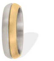 Xen Schmuck 011583G54 Ring Edelstahl Bicolor