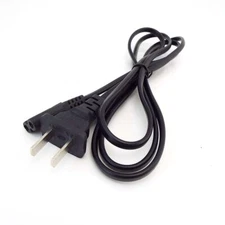 130W 0.6A 2-Prong AC Cable Power Supply Console Wire Lead Cord For Laptop Audio