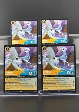 Disney Lorcana Perdita - Determined Mother 27/204 Reign of Jafar SRare 4 Cards
