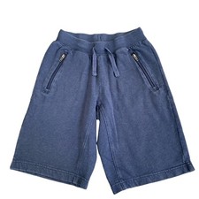 Hanna Anderson Boys Shorts US 10/140 cm Navy Cotton Knit Stretch Elastic Pockets