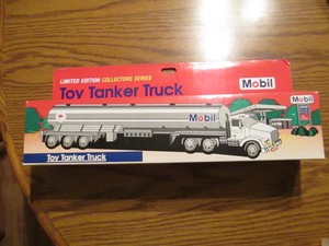 mobil toy tanker truck