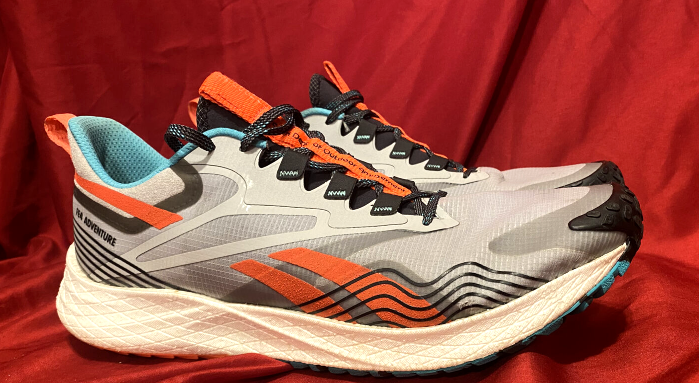 Reebok Mens Floatride Energy 4 Adventure GX4799 Gray Running Shoes Sneakers 12