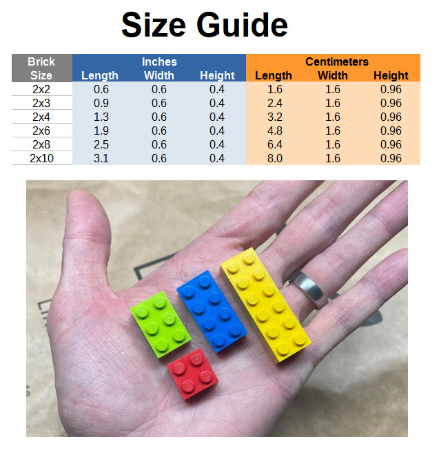 Genuine LEGO Green 2x2 2x3 2x4 Bricks Mix Part #3001 3002 3003 100 Pieces 164g