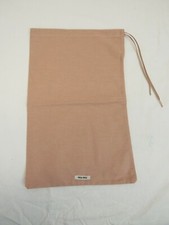 MIU MIU PINK DUST BAG FOR SHOES OR CLUTCH PURSE DUSTBAG MULTIPLE SIZE