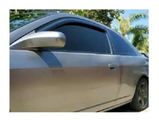 AVS Rain 3M Tape-On Guards Vent Visors Shade for 2001-2005 Honda Civic Coupe