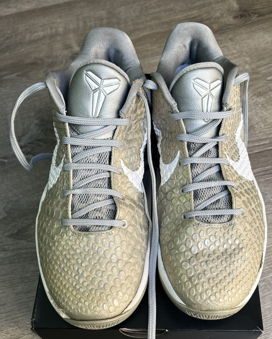 Size 8.5 - Nike Zoom Kobe 6 Silver 2011 No Box | eBay Size 8.5 - Nike Zoom Kobe 6 Silver 2011 No Box | eBay