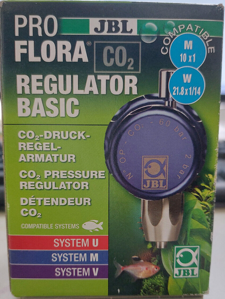 Jbl Proflora CO2 Regulator - Basic - Druckregelarmatur Neu - 19.6 2046 S5-image