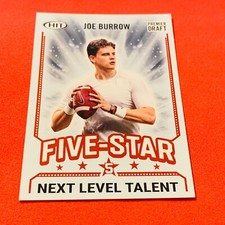 Joe Burrow .. ROOKIE RED.. LSU Tigers / Cincinnati Bengals .. 2020 Hit FIVE-STAR