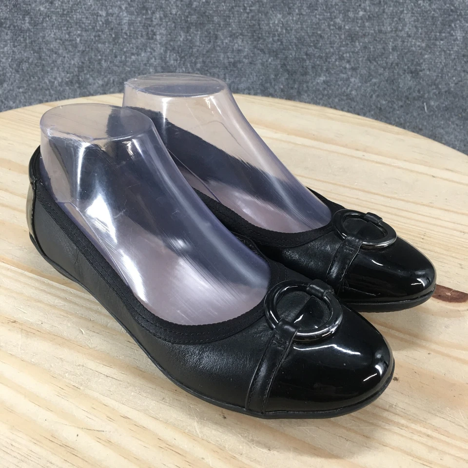 Clarks Collection Zapatos Mujer 6.5 M Gracelin Viento Ballet Pisos Negro 26145712 Foto 3 de 4