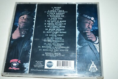 The Jacka & M Dot 80 Straight Drop CD Bay Rap Oakland '13 Sealed