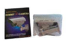 Dummy IR Camera Realistic Looking Flashing Red Light For Security Indoor Outdoor