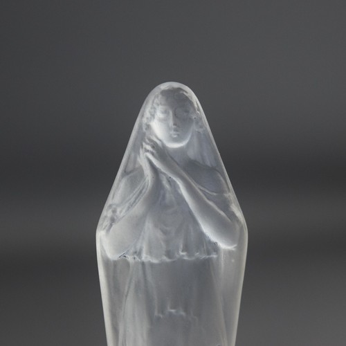 Rene Lalique miniature figurine, rare mains jointes seal C1920 - Picture 6 of 6