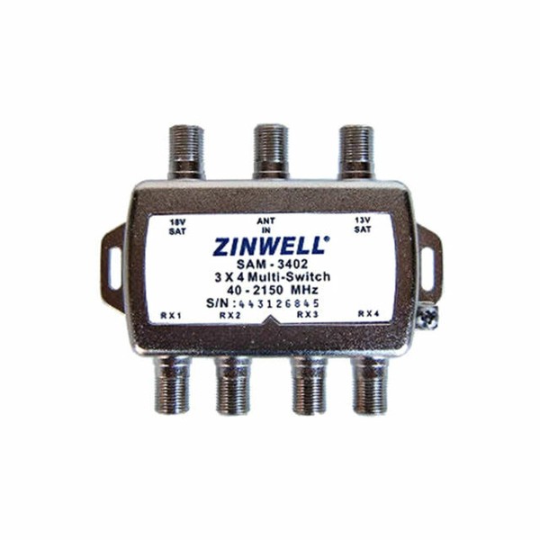 DIRECTV Zinwell 3x4 Sam3402 Multiswitch Multiswitch
