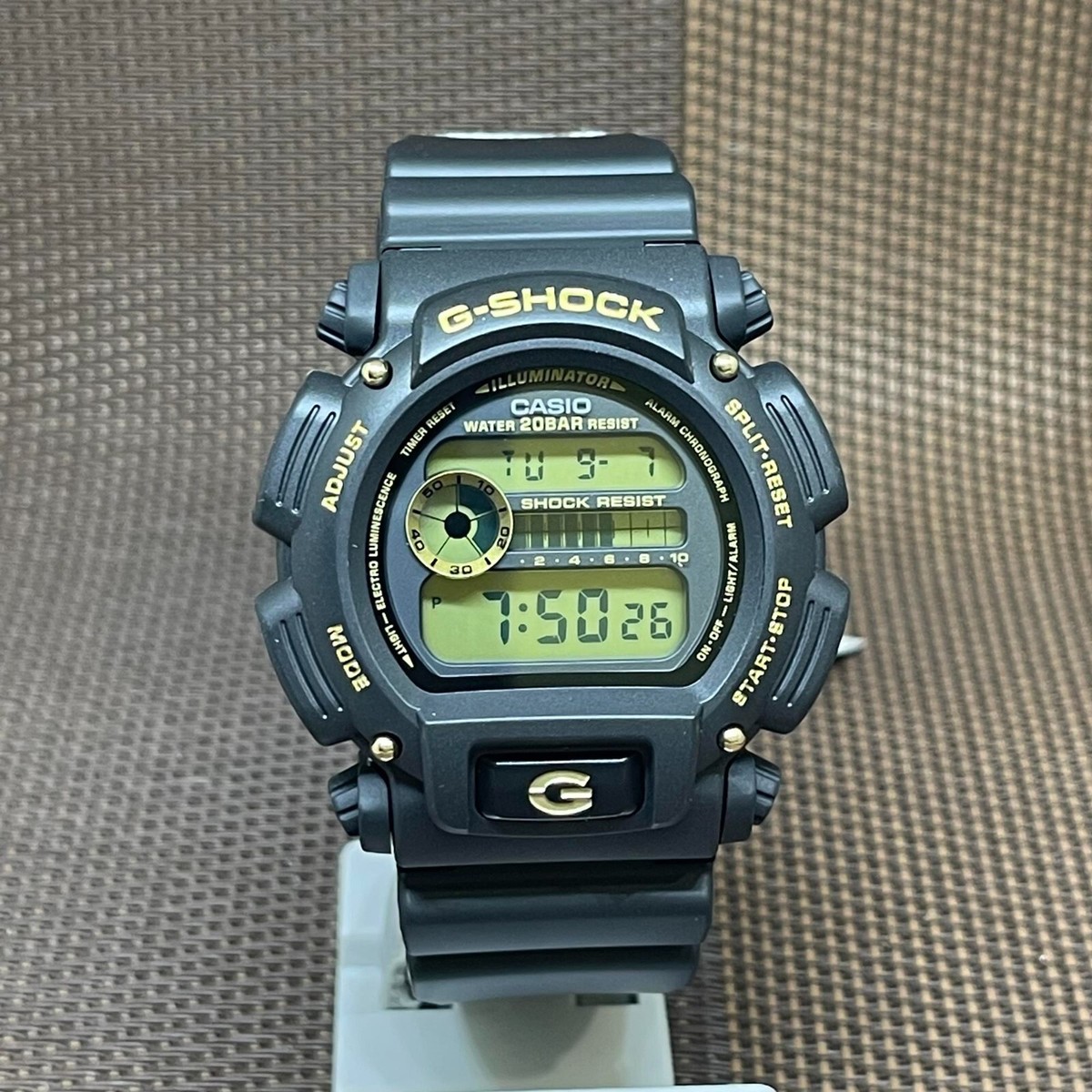 Casio G-Shock DW-9052GBX-1A9 Black Digital Chronograph Quartz