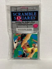 Woodpeckers B. Dazzle Scramble Squares 9 Piece Puzzle