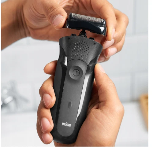 21B Replacement Shaver Head Foil Cassette Blade for Braun Shaving Series 3 Black - Picture 11 of 13