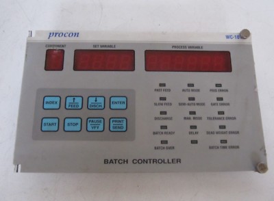 Procon Batch Controller WC-101 Display Board PCB 950401