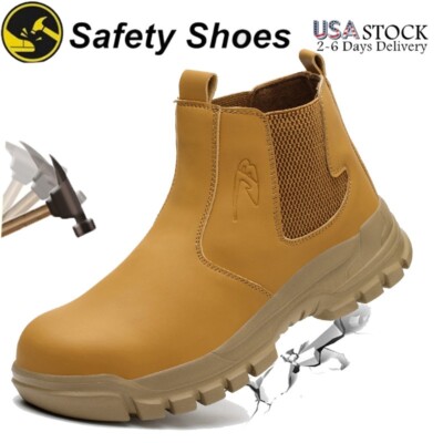Safety Shoes Men for Work Waterproof Boots Non Slip Botas De Trabajo Para Hombr