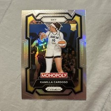 2024 Panini Prizm WNBA Monopoly Kamilla Cardoso Silver Prizm Rookie Card #2