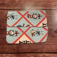 Fabric Cat In The Hat Snack Bag Reusable