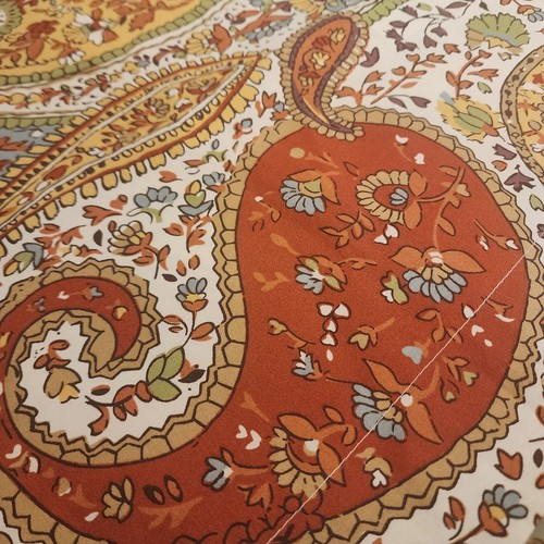 2 Pottery Barn Harper Paisley Euro Pillow Shams 26 x 26 Cotton New without tags - Picture 7 of 8