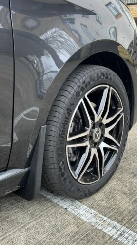 Genuine Set Splash Guards Mud Flaps For 2016-2023 Mercedes Benz V Class AMG Line - Picture 2 of 10