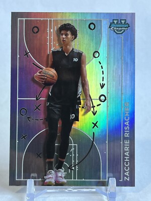 2023-24 Bowman U Chrome Zaccharie Risacher Prodigal Playmakers Refractor #PP-13