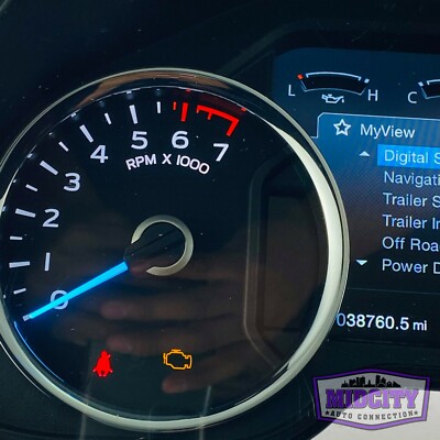 TAE Ford F150 Escape Focus Speedometer Gauge Cluster Screen - TFT LCD Replacement, 150MPH Display
