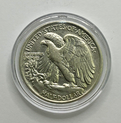 1943 Silver Walking Liberty Half Dollar AU | eBay