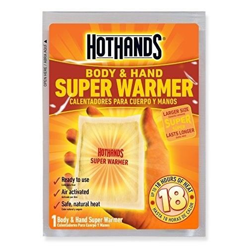HotHands SUPER Hand and Body Warmers Safe Natural Odorless Heat 