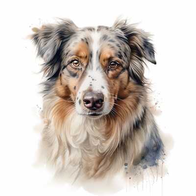 2X Australian Shepherd Auto Aufkleber Hunde Sticker