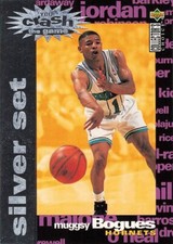 Muggsy Bogues Silver Set You Crash The Game Basketball 95 Upper Deck #C20