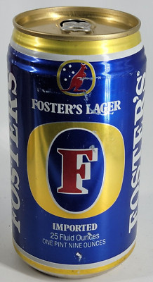 FOSTERS LAGER/Carling O'keefe Brg Co. ~ Alum 25oz. Beer Can ~ Empty ~ Australia
