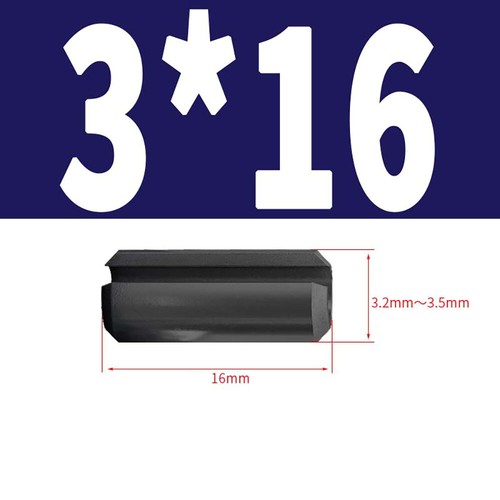 Black Spring Pins Split Tension Roll Pin 65 Mn steel M1.5 M2 M2.5 M3 M4 M5-M12 - Picture 58 of 156