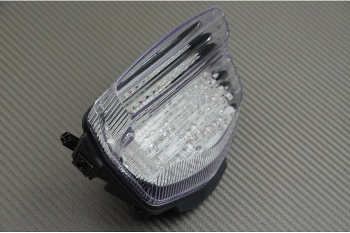 Feu arrière stop LED CBR 1000 RR transparent à clignotement dynamique intégré