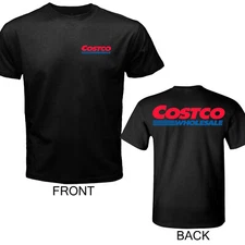 Costco Wholesale Men's Black Size S to 5XL