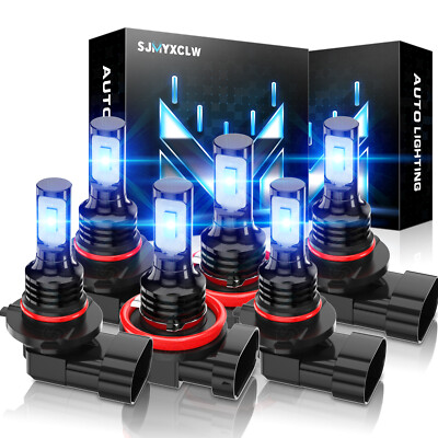#ad #ad For 2008 2011 Subaru Impreza 6X 8000K Combo LED Headlight Fog Light Bulbs Kit $29.99