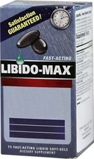 Libido Max Male Enhancement by Applied Nutrition 75 Softgels