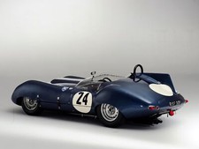 Cars 1959 tojeiro jaguar sports racer race racing retro Desk Mat Stitched