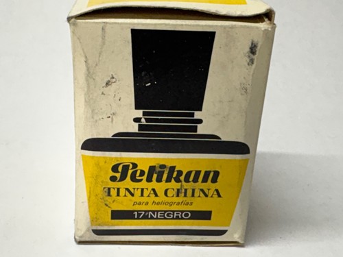 PELIKAN TUSCHE Riproducibile (Diazo) #17 Inchiostro Nero 517 Gunther Wager 1floz - Foto 9 di 9