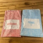 VINTAGE MARX PLAYSET FIGURES & ACCESSORIES BAGS