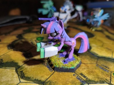 My Little Proxy - Twilight Sparkles - Unseen Marauder IIc Battletech Proxy