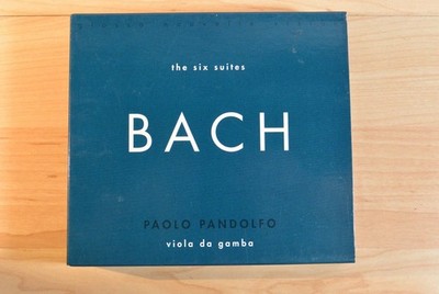 Bach: The Six Suites BWV 1007-1012; Viola da Gamba; Paolo Pandolfo