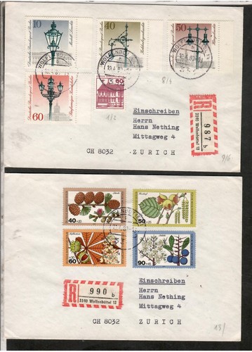 TEM23050 - BERLIN - LOT 21 RECOMMENDED FRANKED WITH COMPLETE SERIES