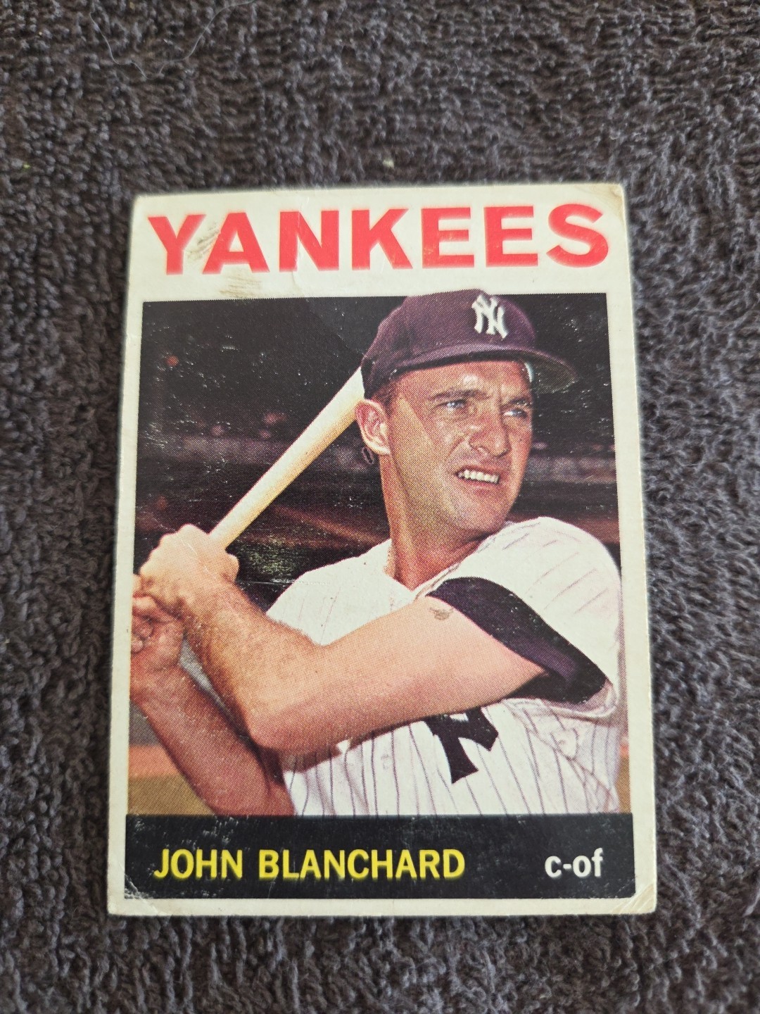 1964 Topps John Blanchard New York Yankees Baseball Card #118