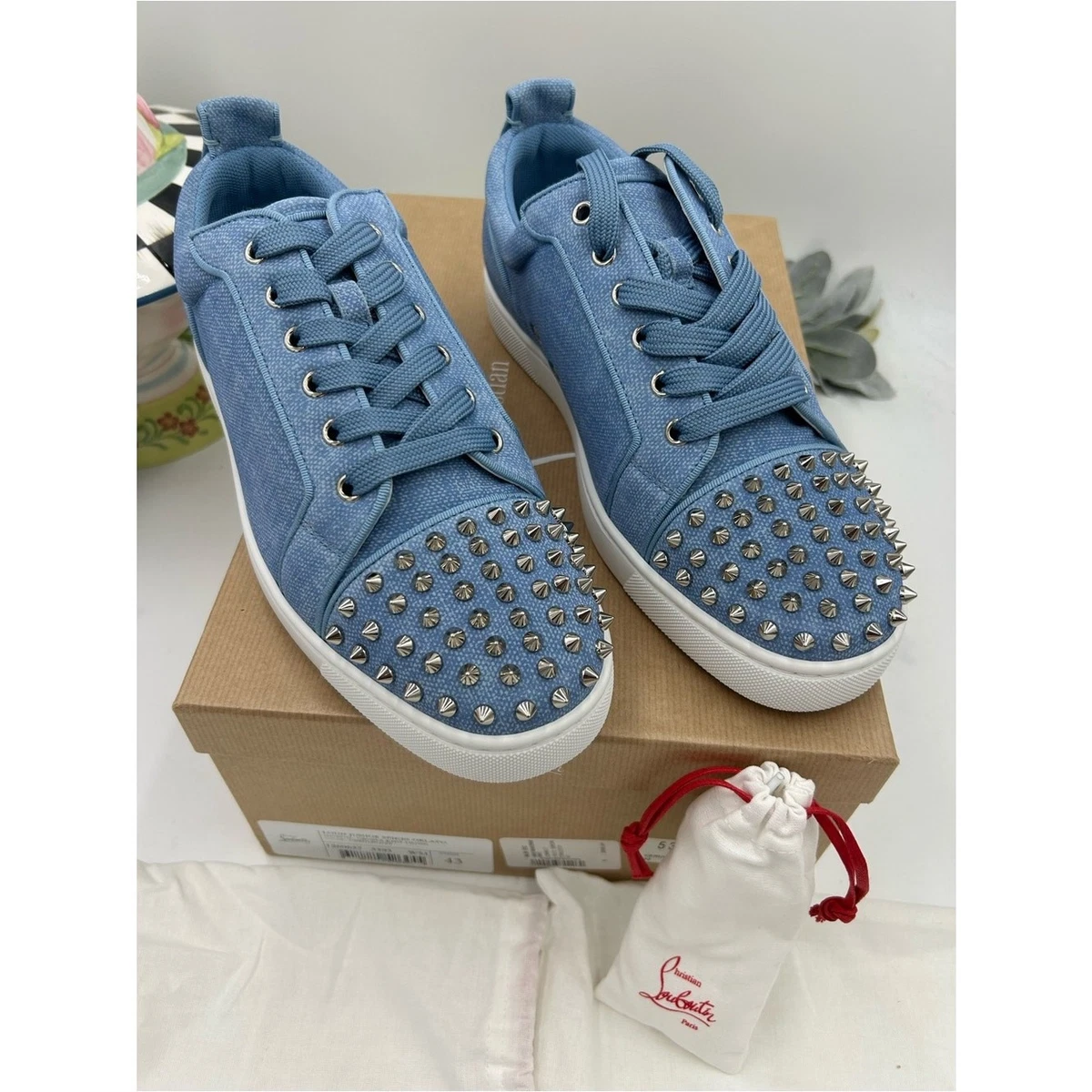 Christian Louboutin Blue Casual Shoes for Men for sale | eBay