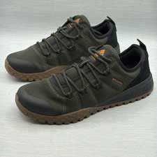 Columbia Fairbanks Men's 11 Olive Green Lightweight Hiking Trail Shoes BM5972