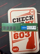 CRUCIAL 8GB DDR4-2400 UDIMM 1.2V CL17-CT8G4DFD824A-M16FF-DESKTOP MEMORY