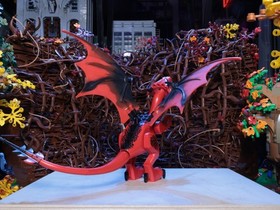 LEGO Red Dragon from Set 70403 Dragon Mountain (SCREEN USED)